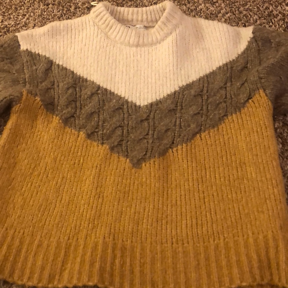 Zara Chunky Knit Sweater